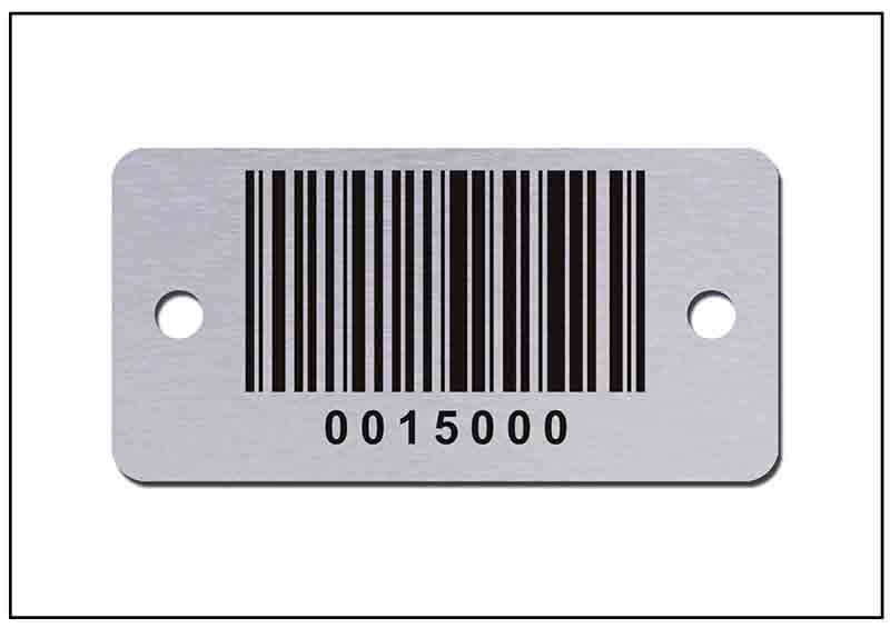 鋁合金金屬條碼銘牌標牌