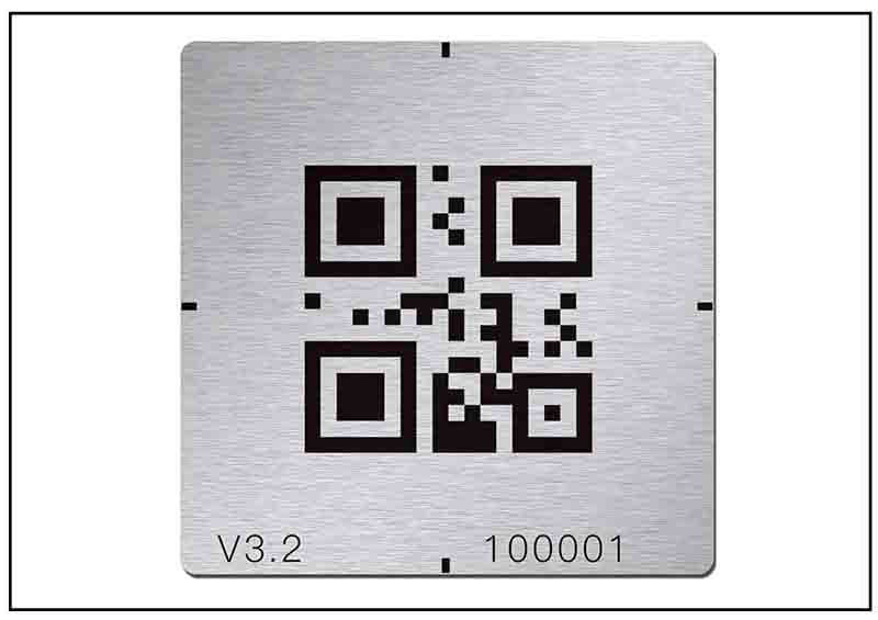 機(jī)器二維碼銘牌標(biāo)牌