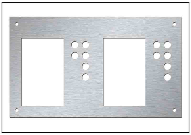 金屬定制面板銘牌標(biāo)牌